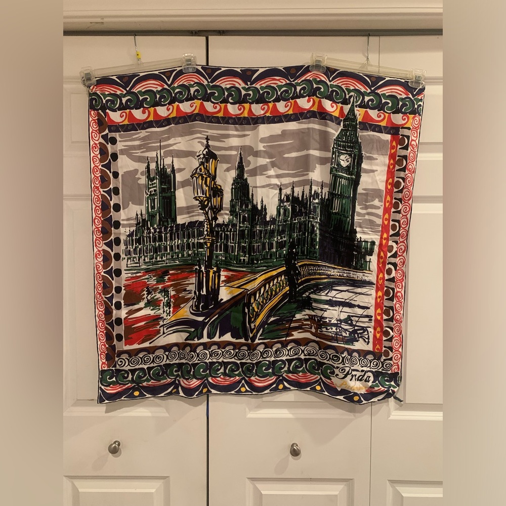 Prada Silk Scarf